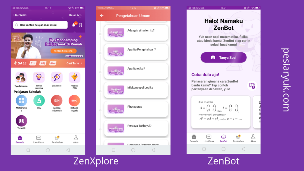ZenBot di Zenius Education